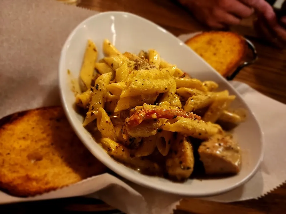 Chicken Garlic Penne Pasta